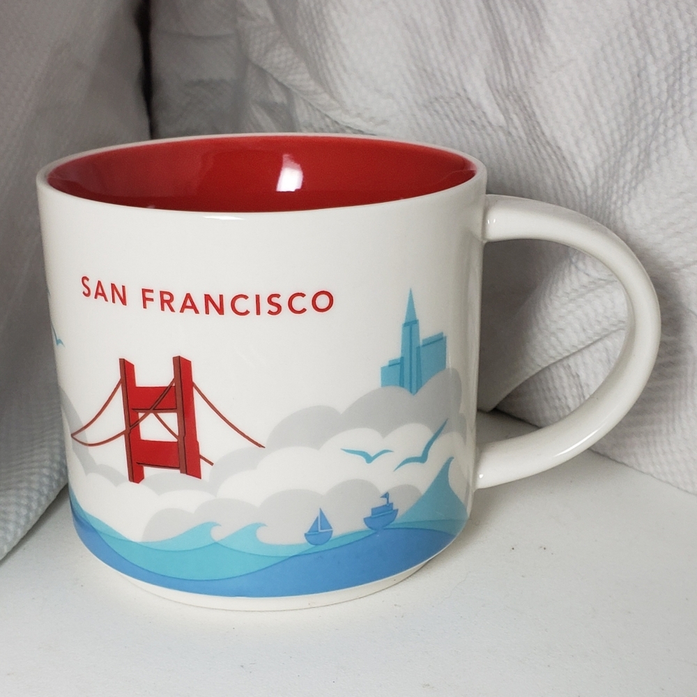 Starbucks SAN FRANCISCO You Are Here Collection Coffee Mug